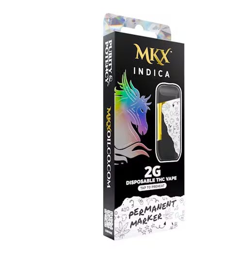 MKX - Disposable 2g - Permanent Marker - Indica | Timber Cannabis Co.