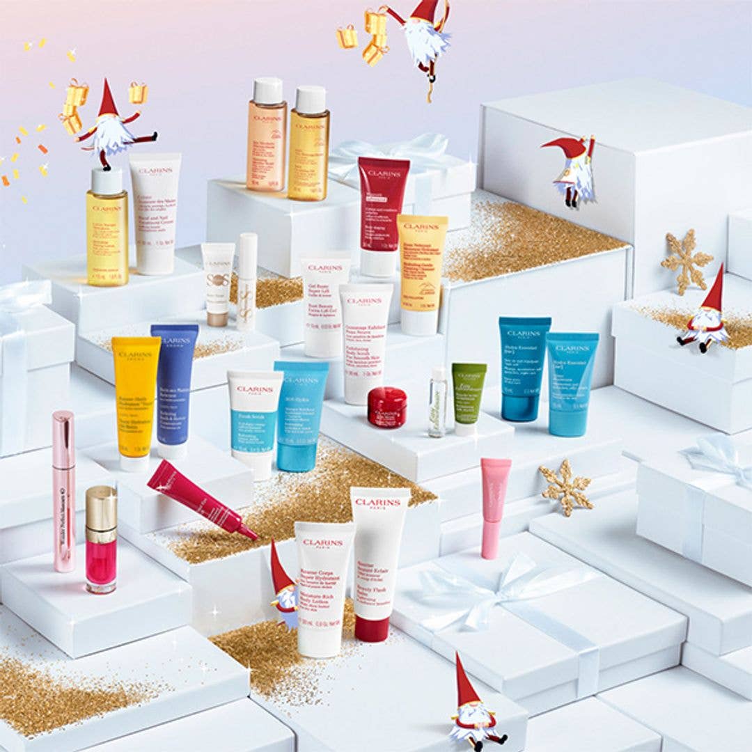 Clarins just made our day by releasing THREE advent calendars for