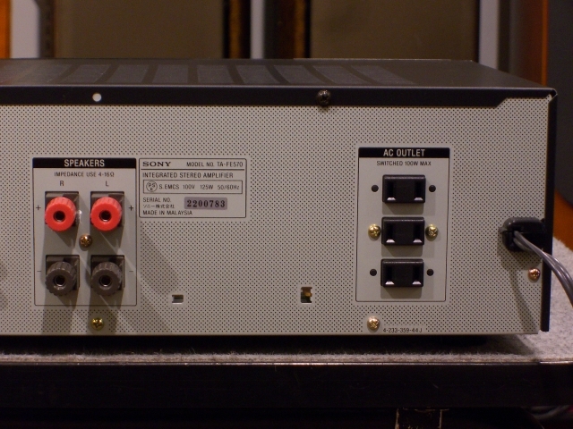 TA-FE570 SONY - 中古オーディオ 高価買取・販売 ハイファイ堂