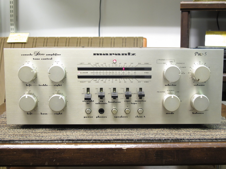 PM-5 Marantz - 中古オーディオ 高価買取・販売 ハイファイ堂