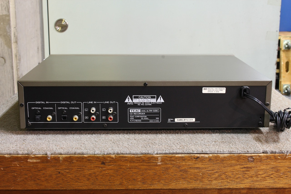 RW-D280 TEAC - 中古オーディオ 高価買取・販売 ハイファイ堂