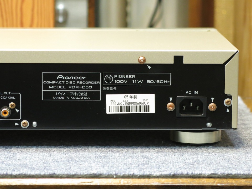 PDR-D50 Pioneer - 中古オーディオ 高価買取・販売 ハイファイ堂