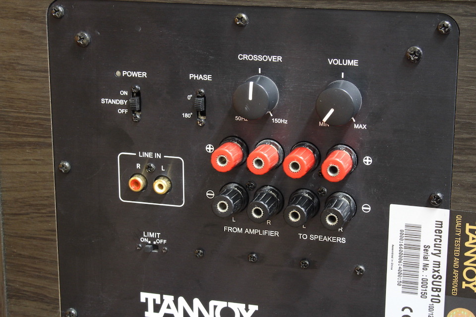 Mercury mX-SUB10 TANNOY - 中古オーディオ 高価買取・販売 ハイファイ堂