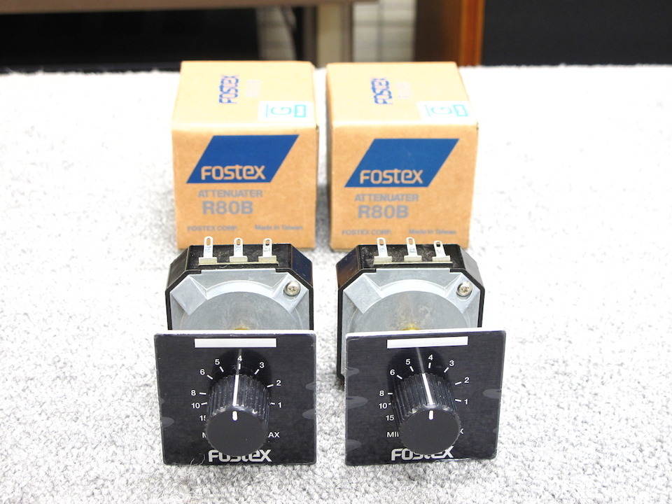 Fostex FT15H スピーカー アッテネーター付き R80B FOSTEX R80B [2個1
