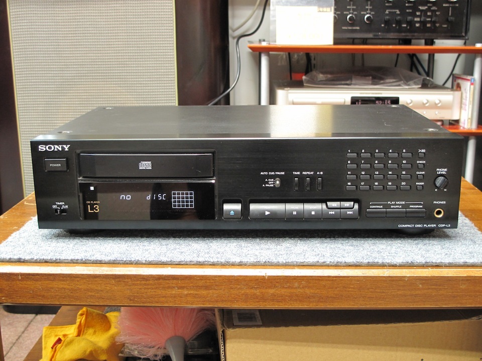 CDP-L3 SONY - 中古オーディオ 高価買取・販売 ハイファイ堂