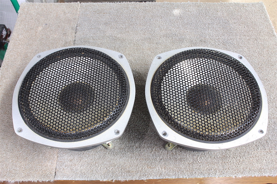 Lo-D L-203 ギャザードエッジ・ウーファー 正常動作品 2個(ペア1組) Lo