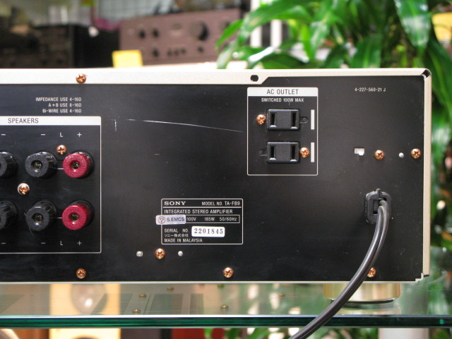 TA-FB9 SONY - 中古オーディオ 高価買取・販売 ハイファイ堂
