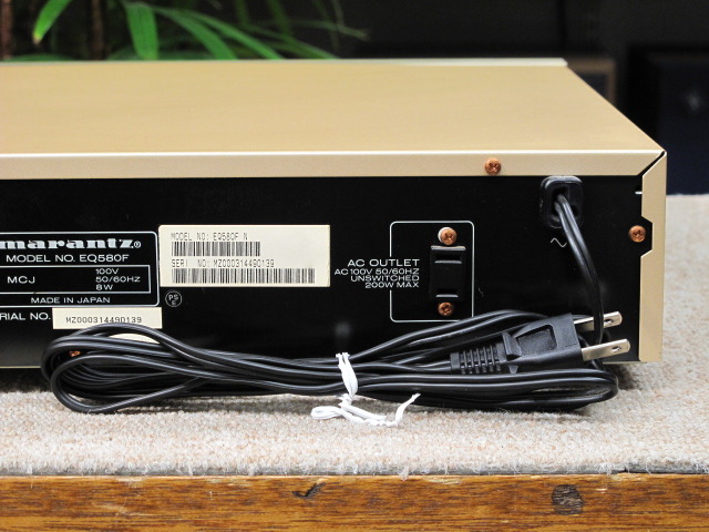EQ-580 marantz - 中古オーディオ 高価買取・販売 ハイファイ堂