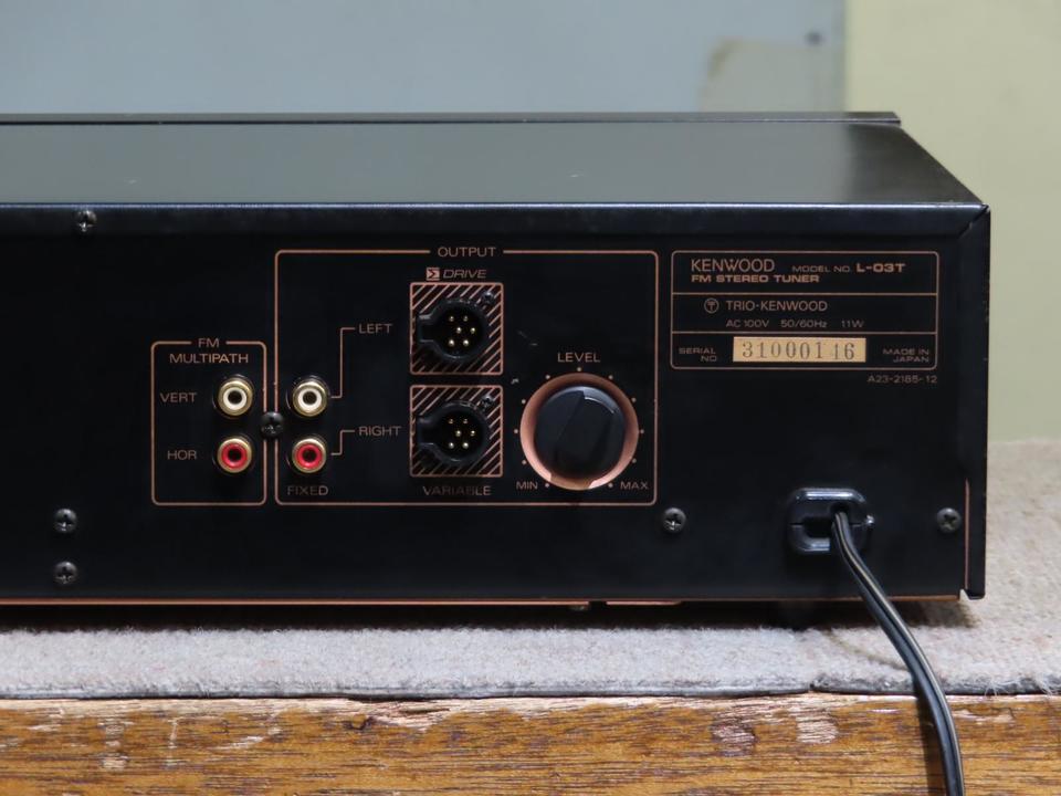 L-03T KENWOOD - 中古オーディオ 高価買取・販売 ハイファイ堂