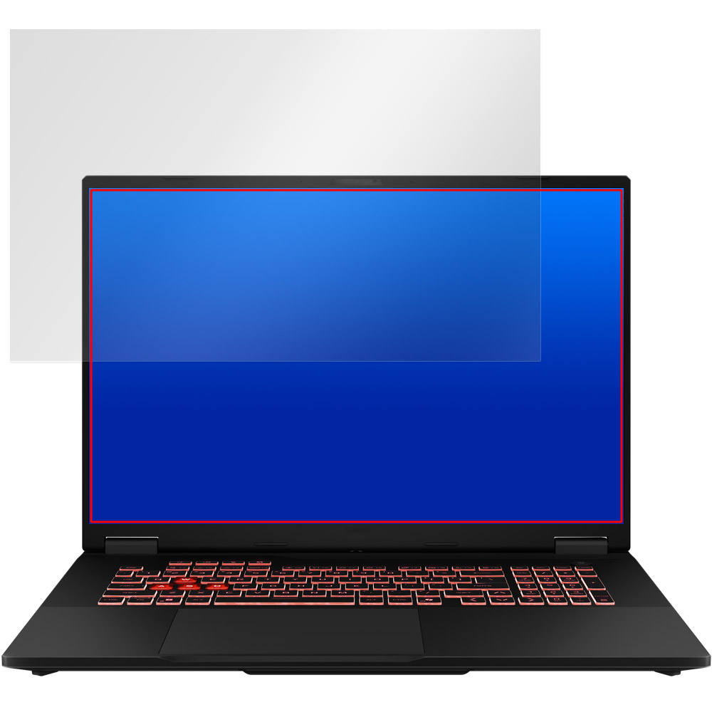 ASUS TUF Gaming A18 (2025) 用 保護フィルム | 高光沢タイプ | 【保護