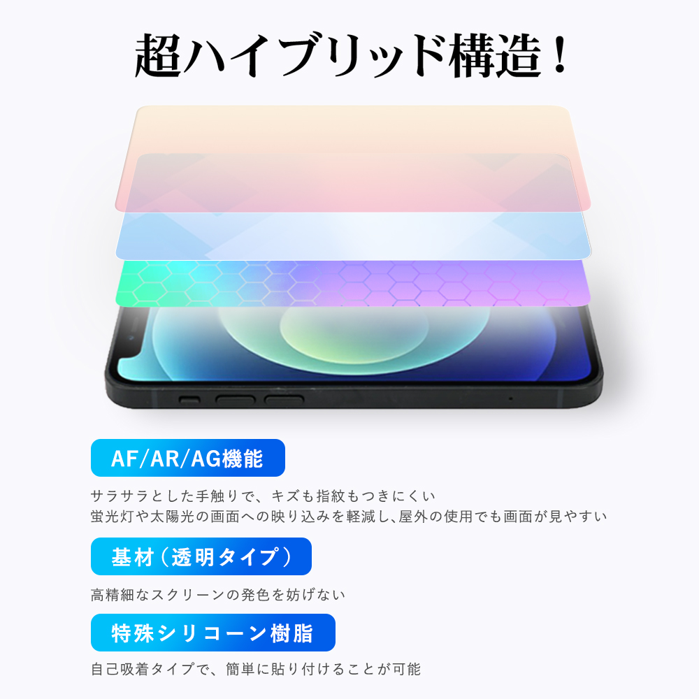 iPad mini (A17 Pro) 第7世代 (2024) Wi-Fiモデル 用 保護フィルム