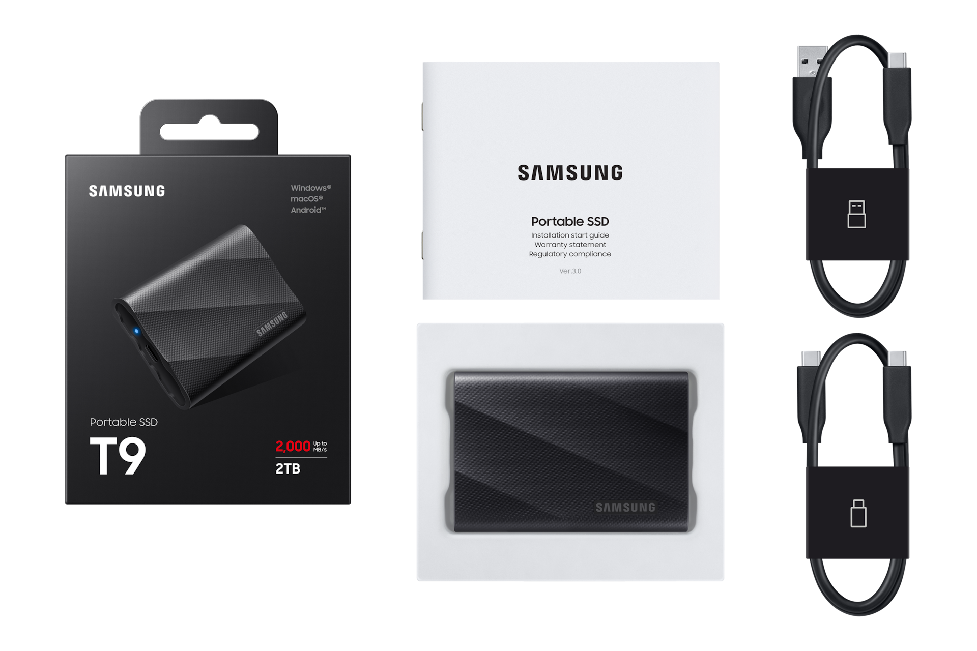 Portable SSD T9 2TB USB 3.2 | Samsung US