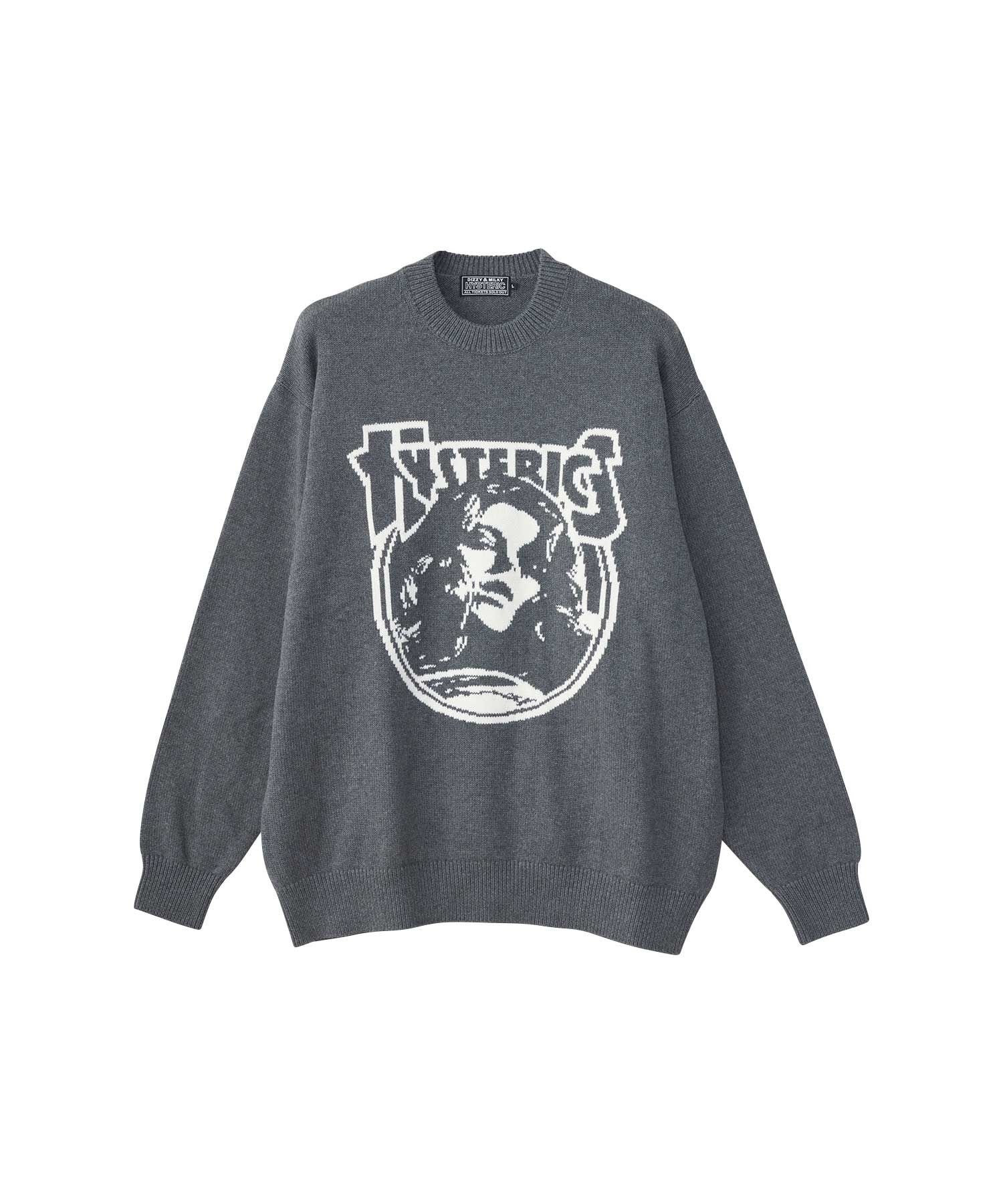 ENDLESS ROCK編込 セーター|HYSTERIC GLAMOUR MEN | HYSTERIC GLAMOUR