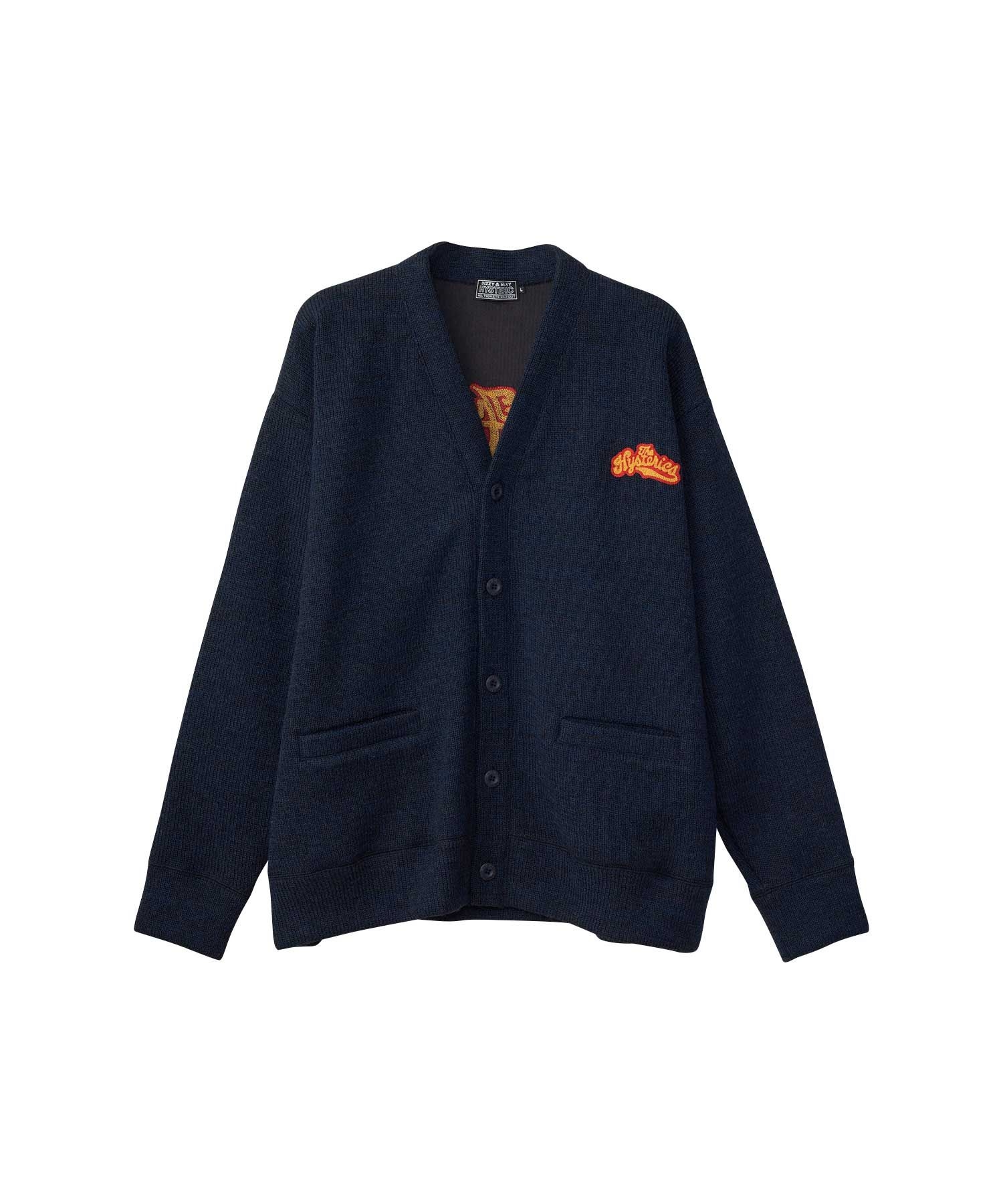 THE HYSTERICS刺繍 カーディガン|HYSTERIC GLAMOUR MEN | HYSTERIC