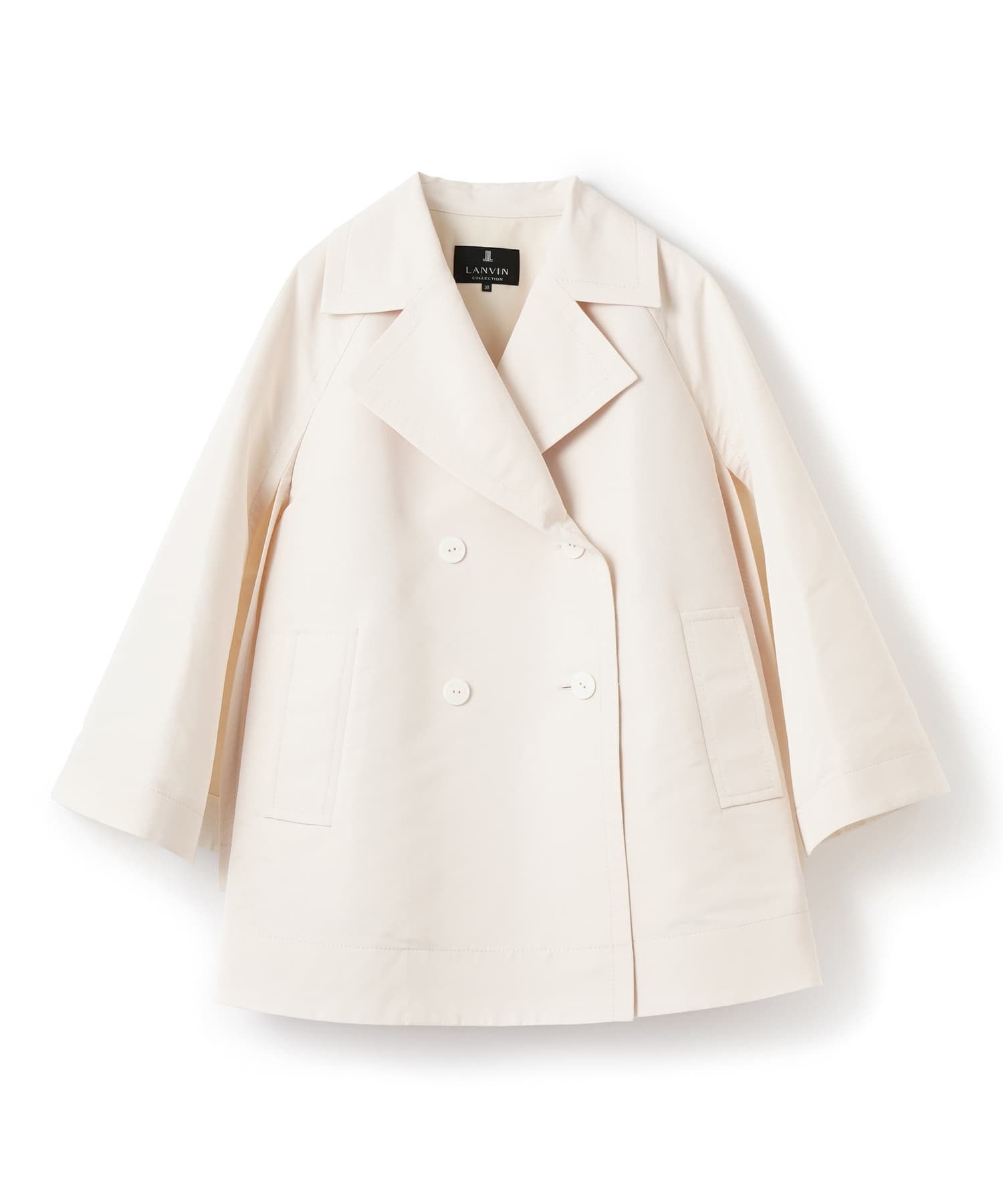 カシミヤ混シャルムビーバーコート|LANVIN COLLECTION | LANVIN