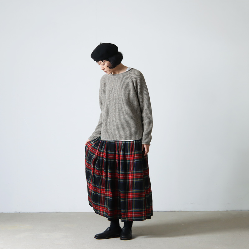 ICHI Antiquites (イチアンティークス) リネンウール タータンチェック