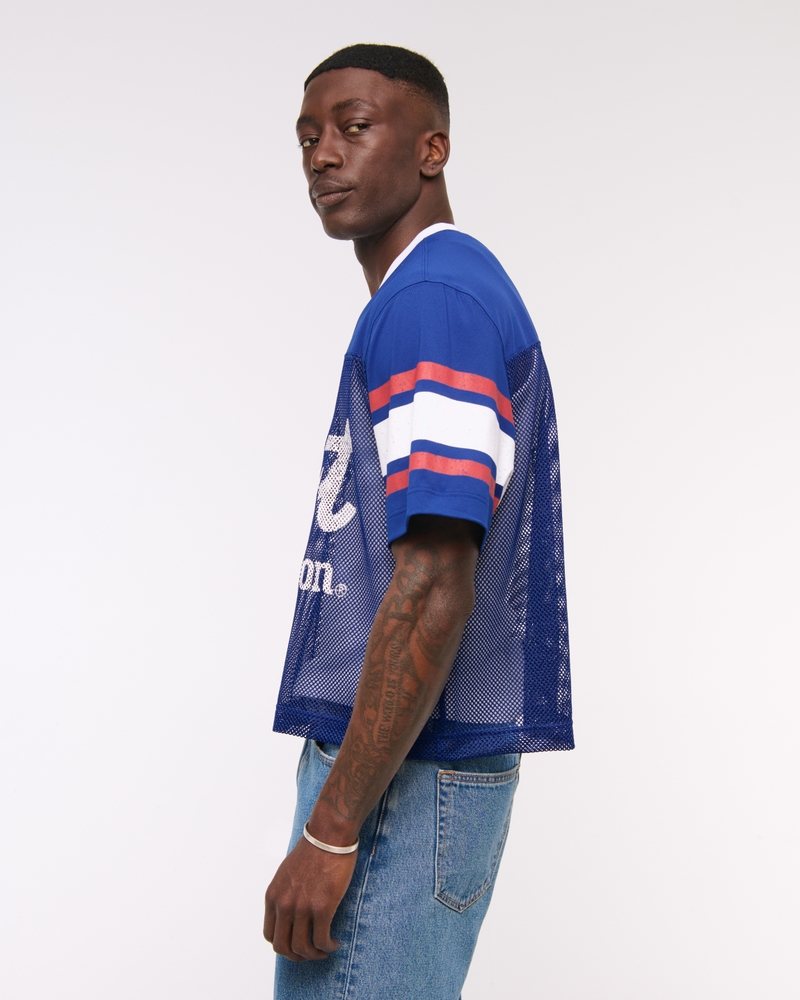 Men's Pabst Blue Ribbon Football Jersey | Men's Clearance