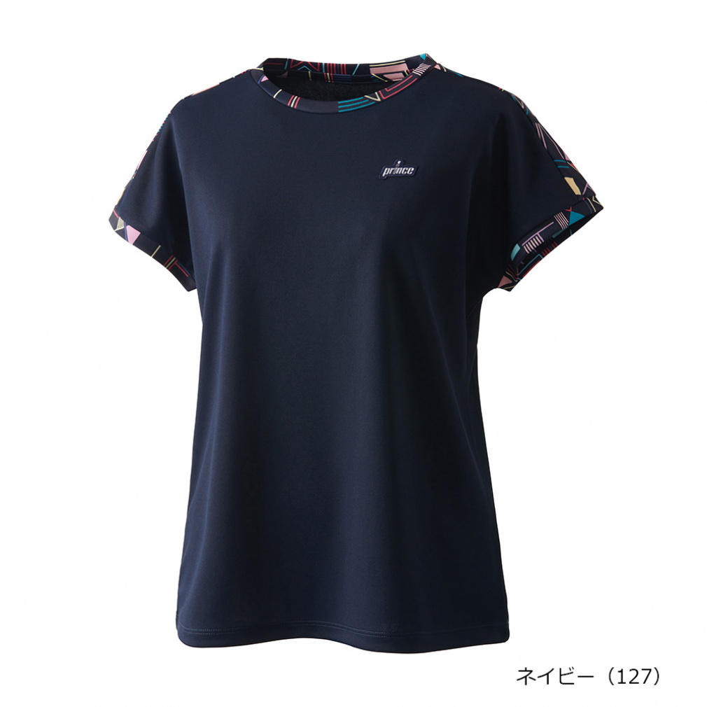プリンス レディス テニス 半袖Tシャツ ゲームシャツ WS5057 吸汗速乾