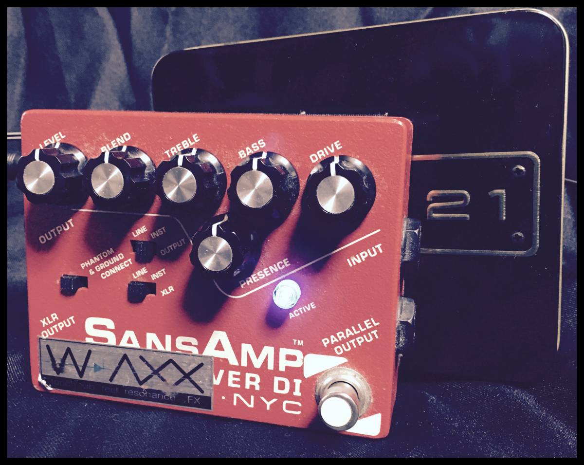 WAXX mod Sansamp サンズアンプ/Bass Driver DI