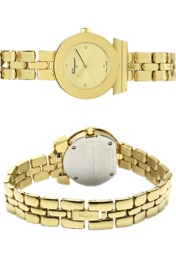 サルヴァトーレ フェラガモ ガンチーニ 腕時計 レディース クオーツ