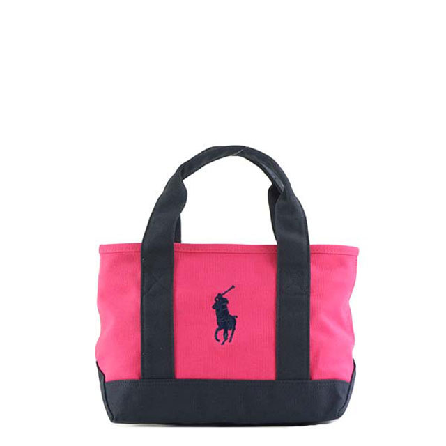 ポロ ラルフローレン POLO RALPH LAUREN ポニー ロゴ刺繍 ミニトート