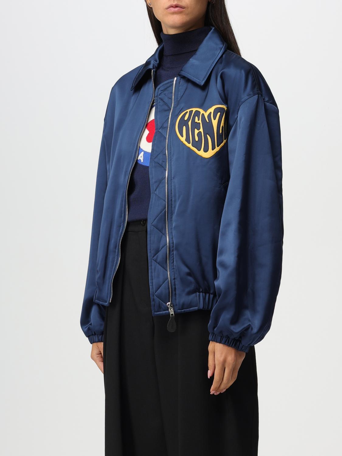 Kenzo アウトレット: ジャケット レディース - ブルー | FD62BL1769FM