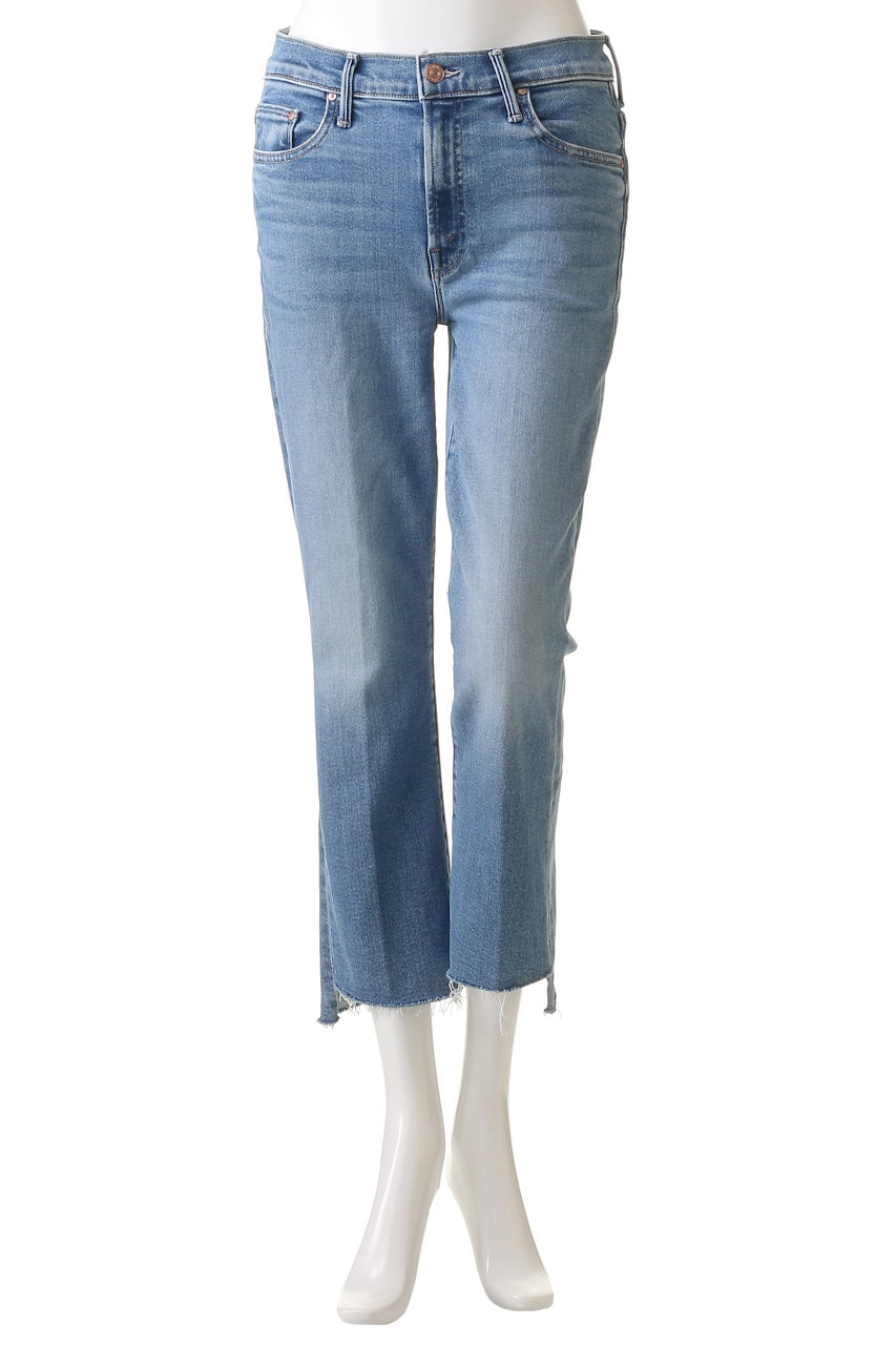 MOTHER(マザー)｜【LIL】THE INSIDER CROP STEP FRAY スキニーデニム