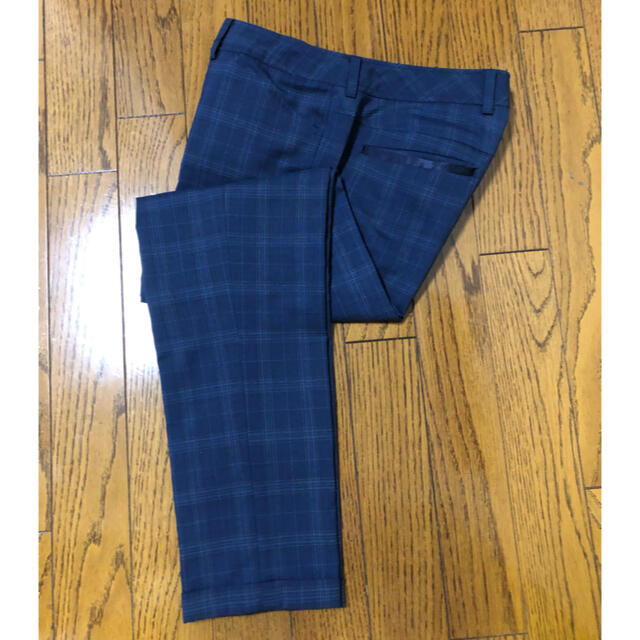 ORIHICA - オリヒカ パンツスーツ レディース チェックネイビー の通販