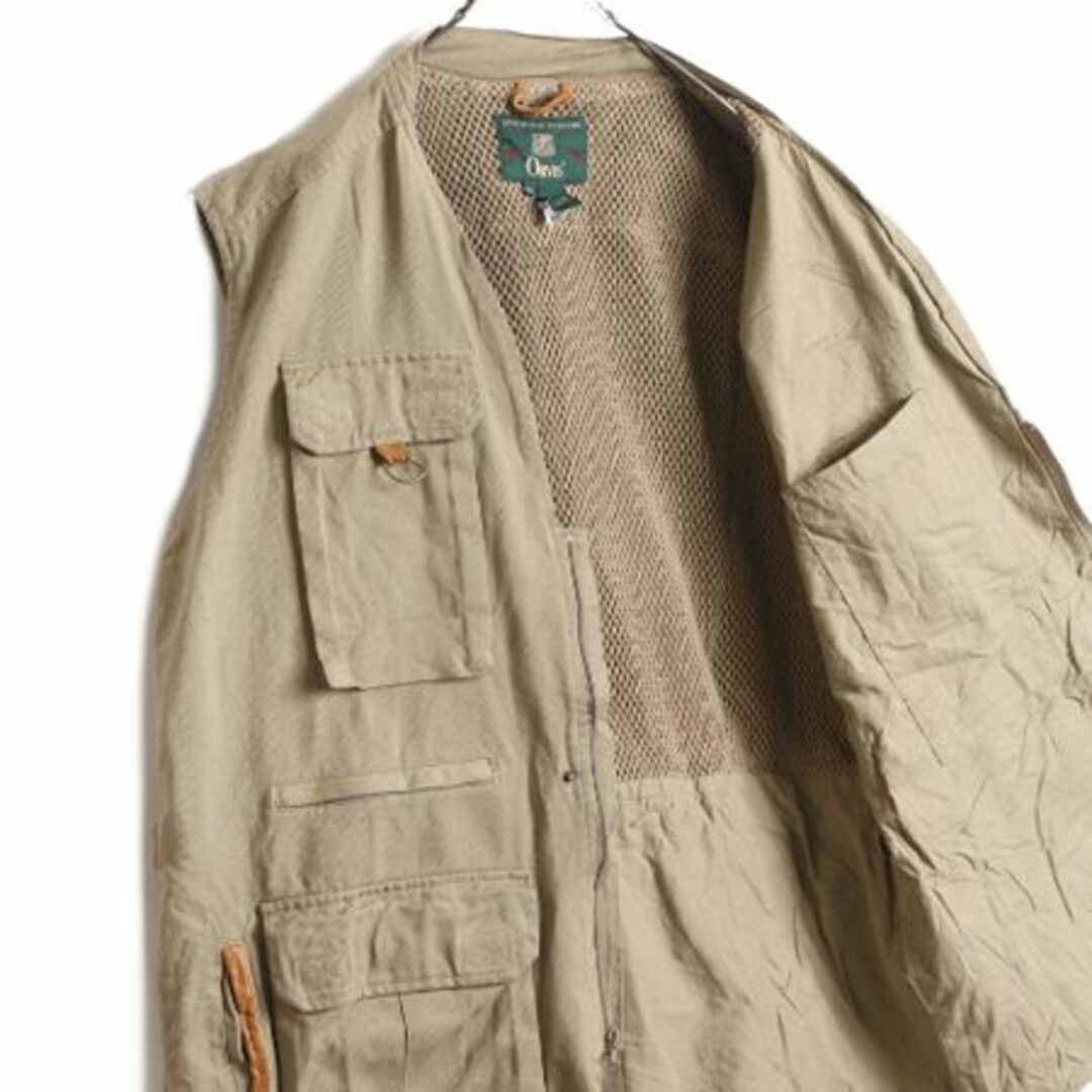 90s オービス サファリ ベスト メンズ XL 90年代 オールド 旧タグ