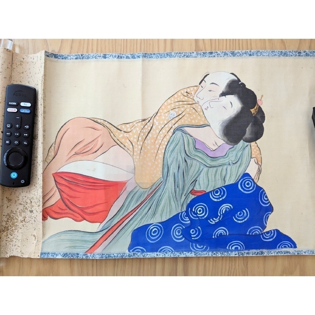 浮世絵 春画 蒔絵 巻物 古美術品 アンティーク 希少 骨董の通販 by こ