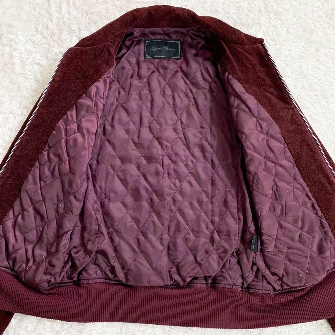 HYSTERIC GLAMOUR - 入手困難 ヒステリックグラマー ベロアジップ