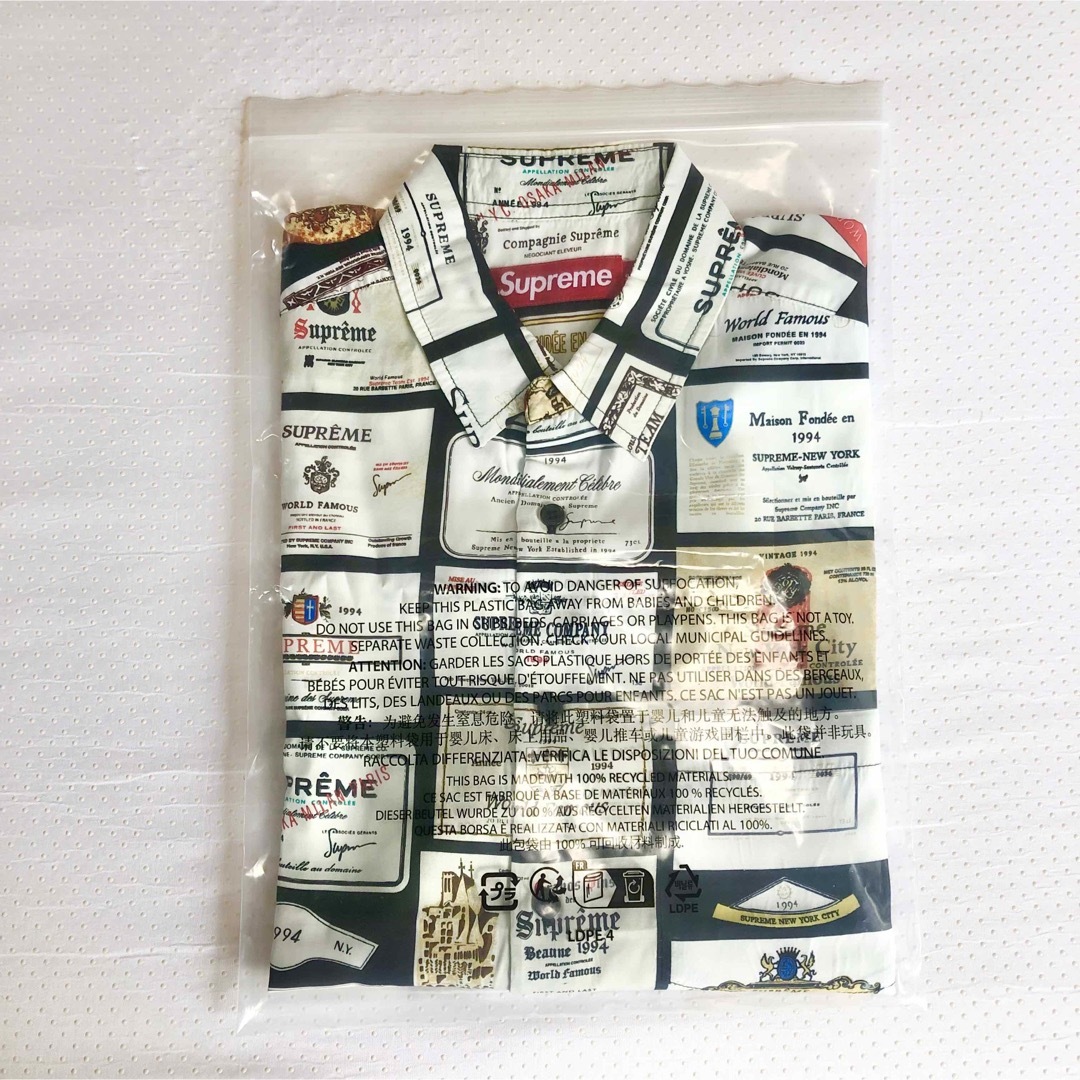 Supreme - 新品タグ付 Supreme Label Shirt Black Sサイズの通販 by