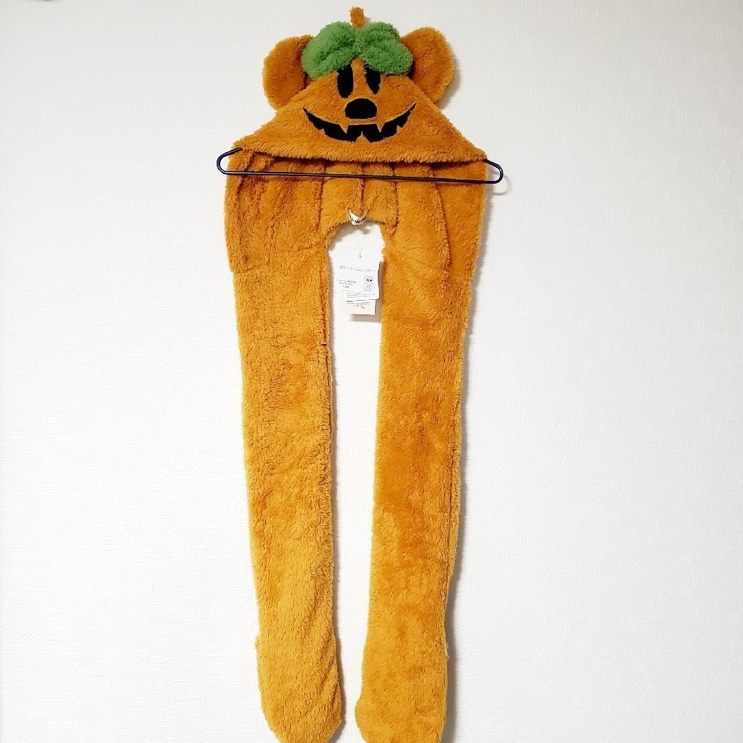 Disney - 新品 ミニー マフラーキャップ ハロウィン マフラー 帽子