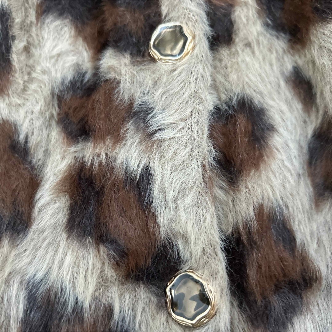 ZARA - 【即日発送】ZARA ヒョウ柄カーディガン レオパード Sの通販 by