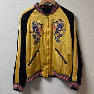 東洋エンタープライズ - 東洋 港商 コブラ×虎×髑髏 別珍スカジャンの