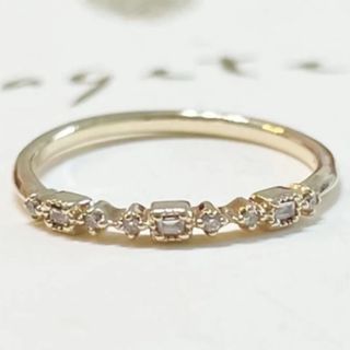 agete - 週末お値下げ agete アガット 白蝶貝 K10 リングの通販 by