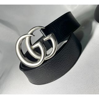 GUCCI - グッチ GUCCI レザーベルト Gマーク バックル付き 85・34