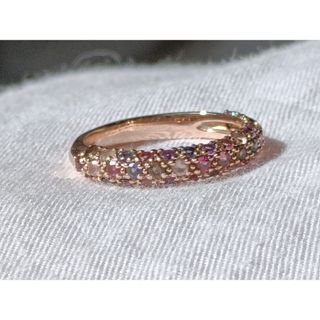 BIZOUX - 【お値下げ中】bizoux ビズー マルチカラージュエルK18リング