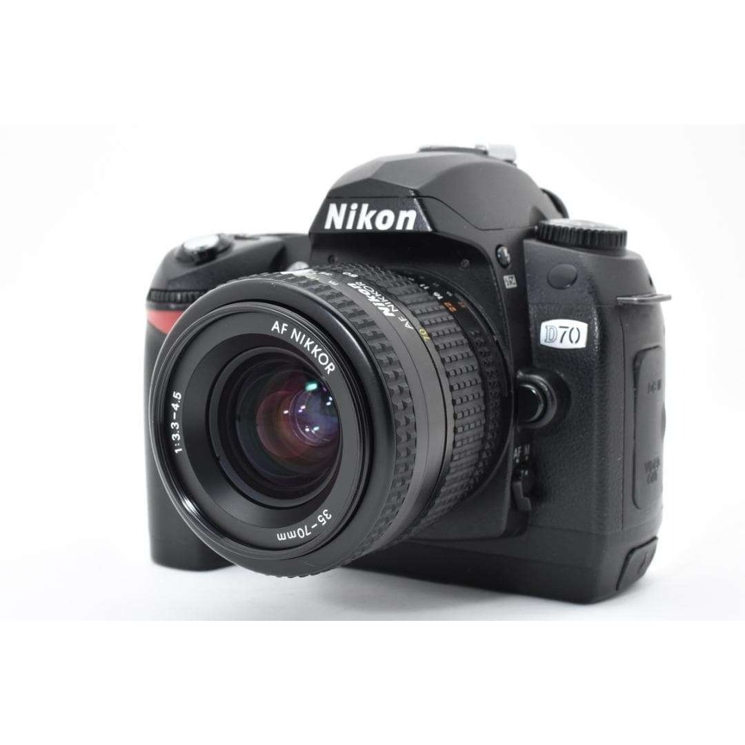 Nikon - Nikon D70 レンズセット☆届いてすぐ使えるフルセット 豪華