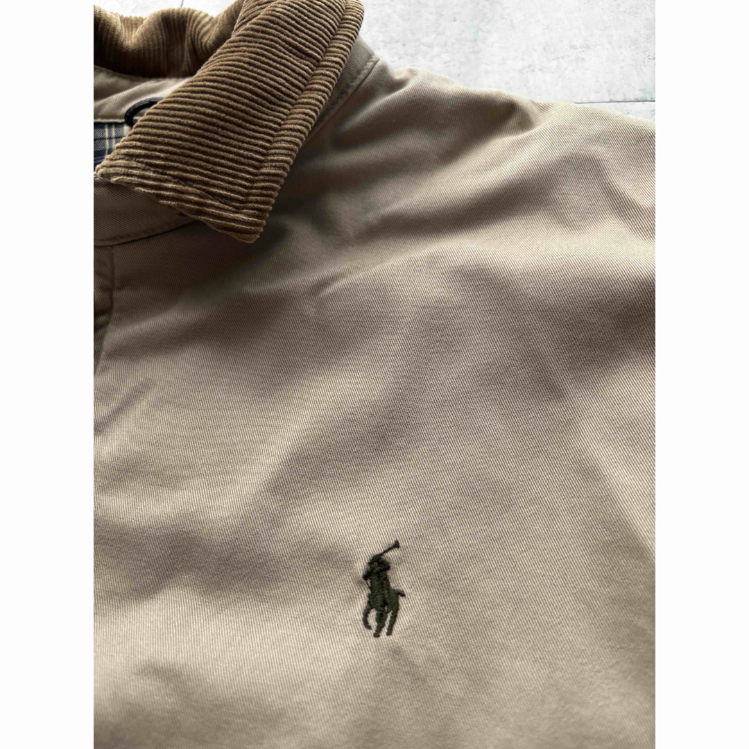 POLO RALPH LAUREN - 90s ポロバイラルフローレン スイングトップ 襟