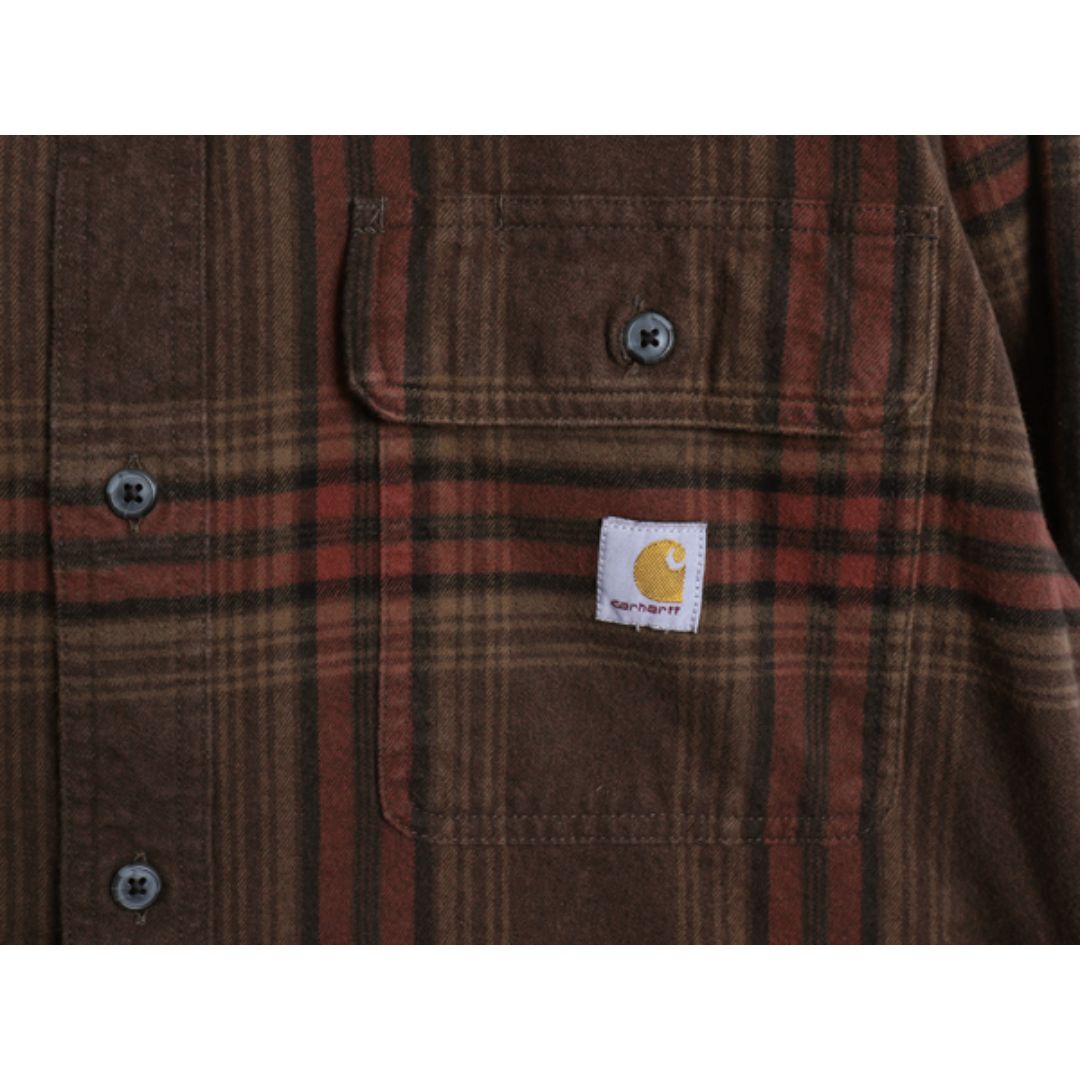 carhartt - US企画 カーハート チェック 長袖 ヘビー フランネル