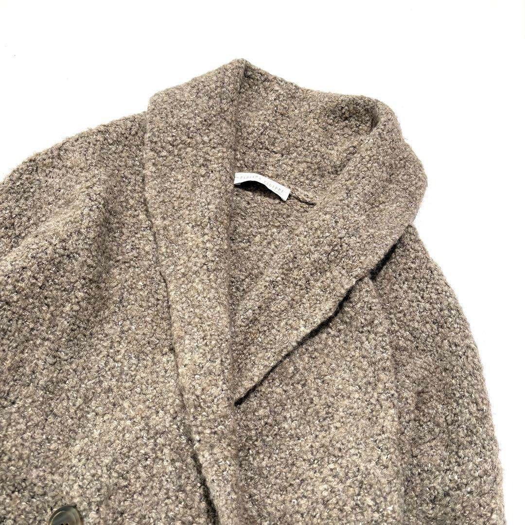 FABIANA FILIPPI コート ガウン ロング ニット アルパカ混 Mの通販 by