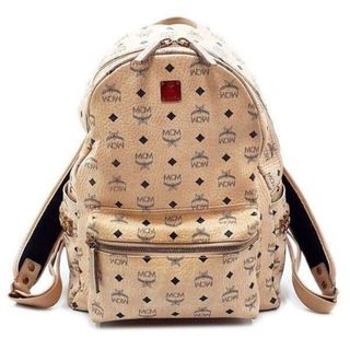 MCM - MCMリュック Mサイズ ベージュの通販 by ぐう's shop｜エムシー