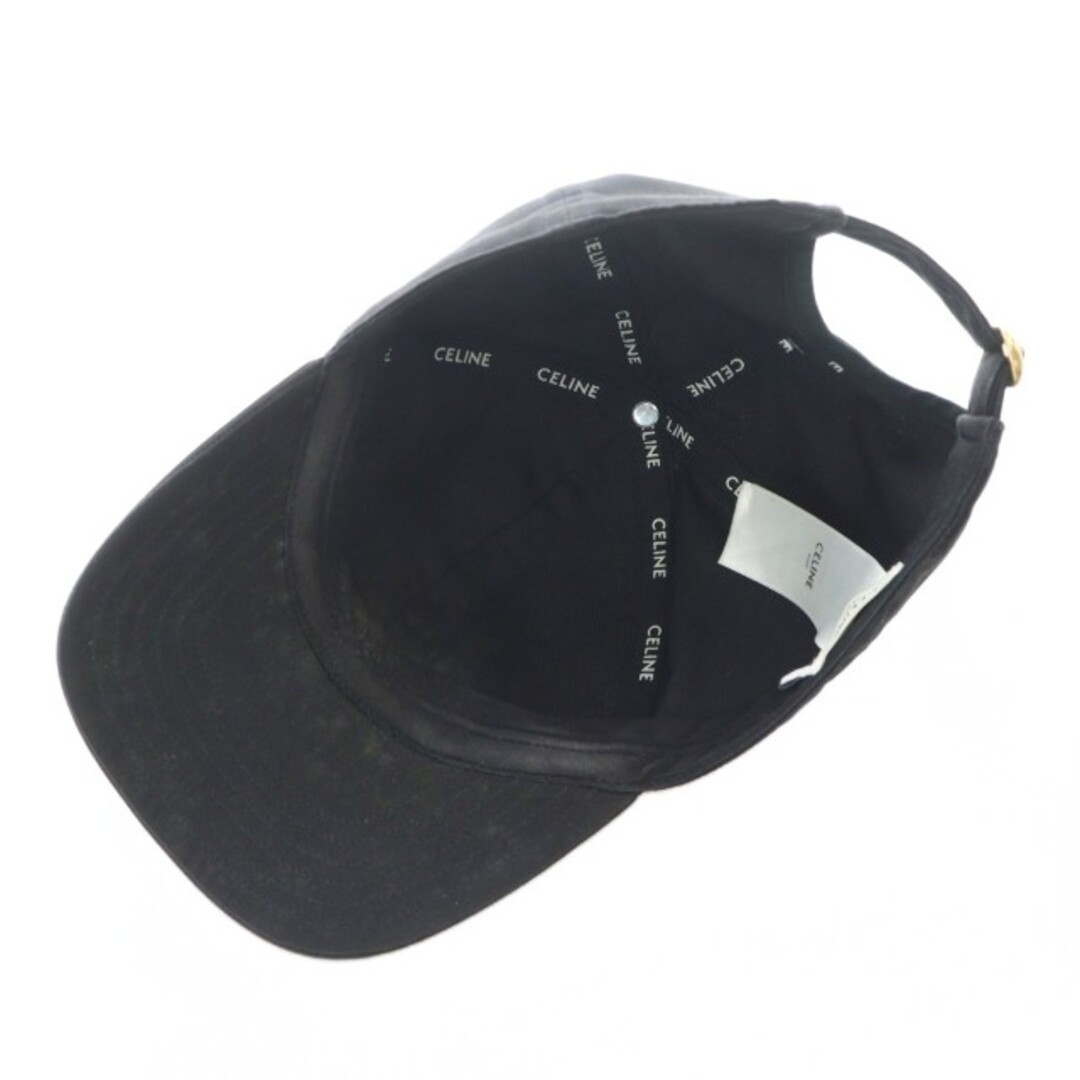 CELINE - セリーヌ ベースボール キャップ 黒 ブラック 2AUA1242N ロゴ