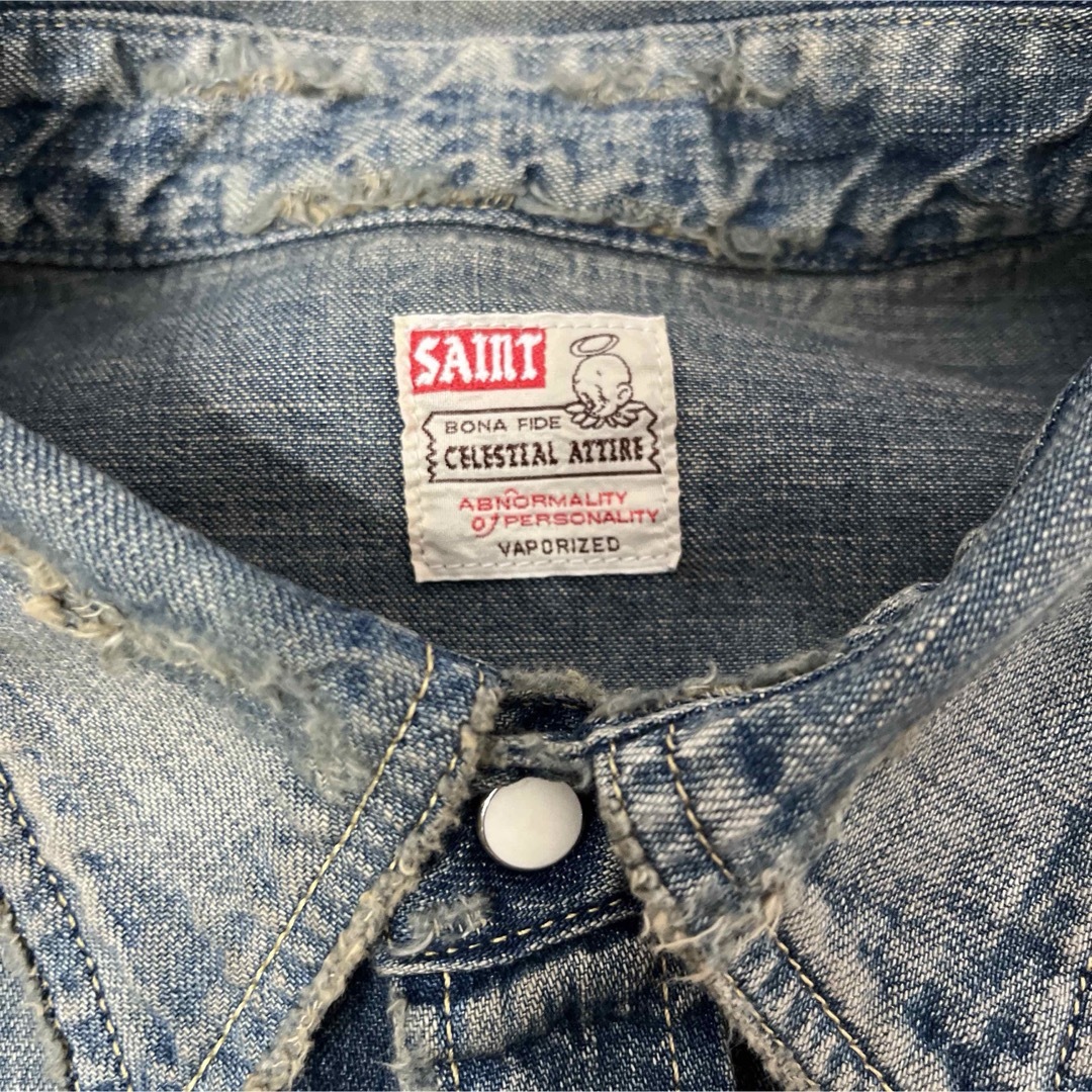 セントマイケル デニムシャツ タグありMの通販 by haru's shop｜ラクマ