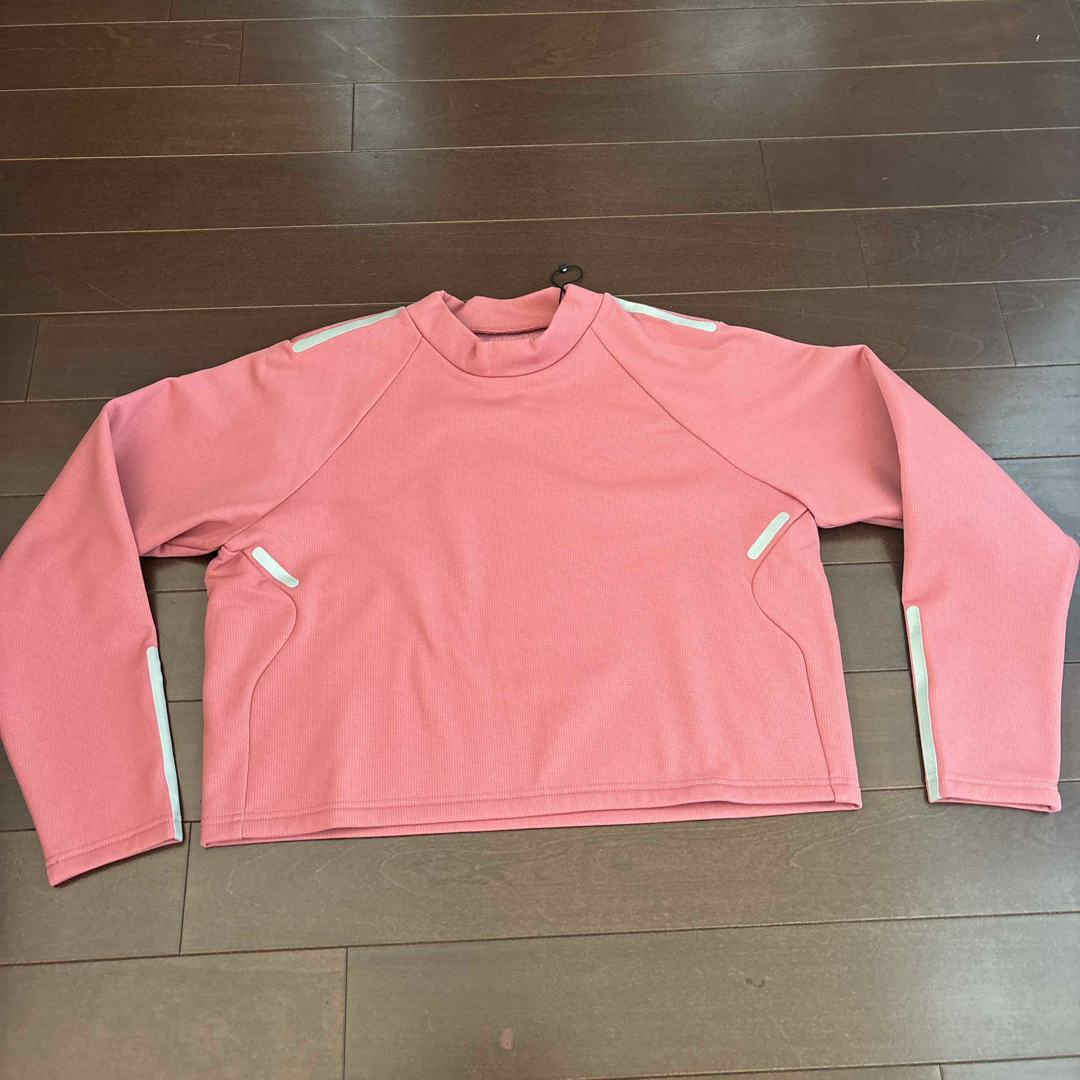 パーリーゲイツ PGGストレッチダンボール裏起毛セットアップピンクサイズ1