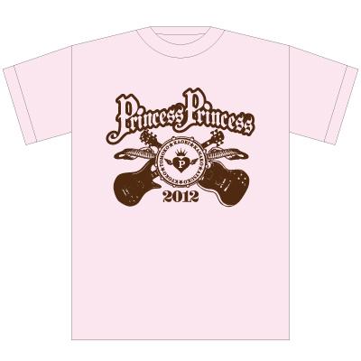 プリンセス プリンセス ツアーグッズ Tシャツ（ライトピンク）【L