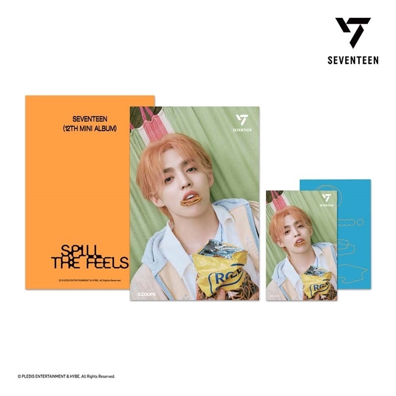 SEVENTEEN 3D LENTICULAR POSTCARD（SPILL THE FEELS Ver.）S.COUPS