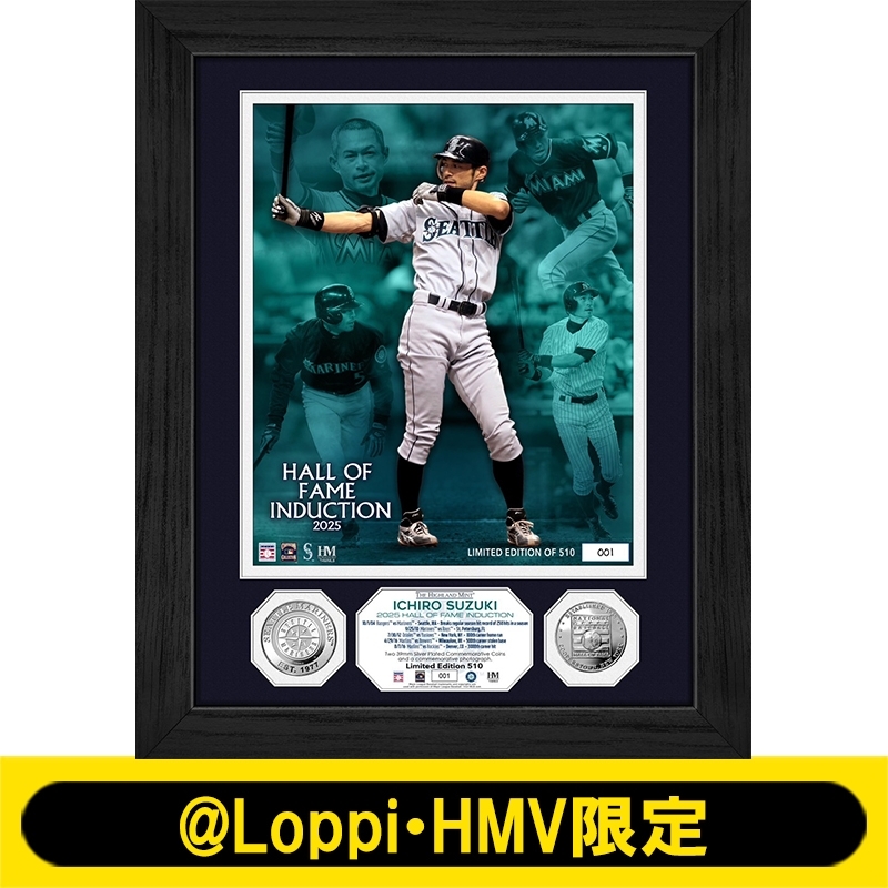 510個限定生産＞イチロー MLB 殿堂入り記念 ダブルコインフォトミント