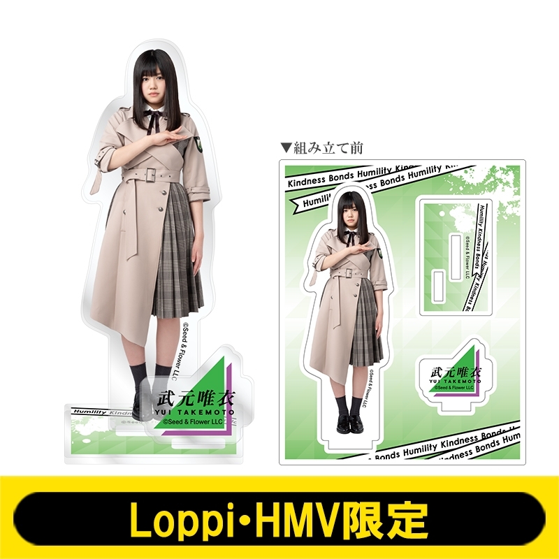 アクリルスタンド (武元唯衣)【Loppi・HMV限定】 : 欅坂46 | HMV&BOOKS
